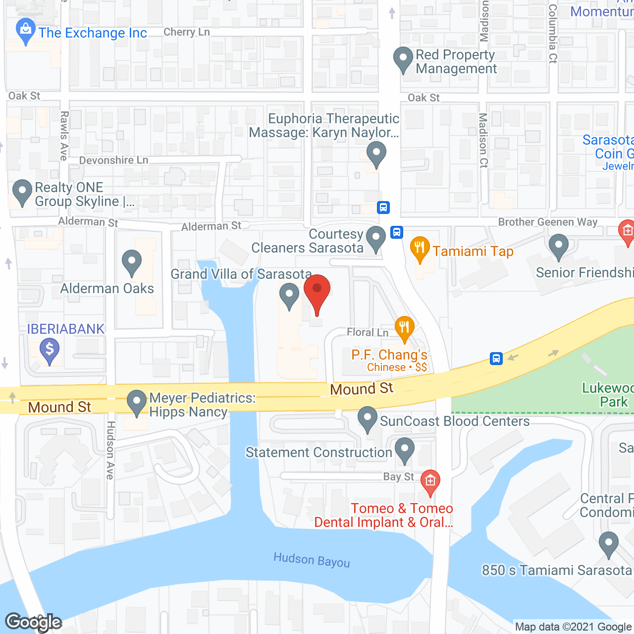 Grand Villa of Sarasota in google map