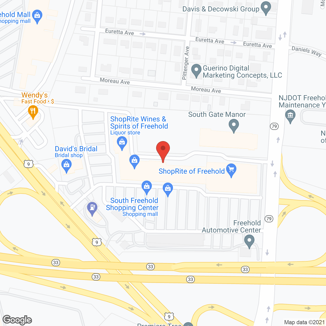 The Jewish Home for Rehabilitation and Nursing in google map