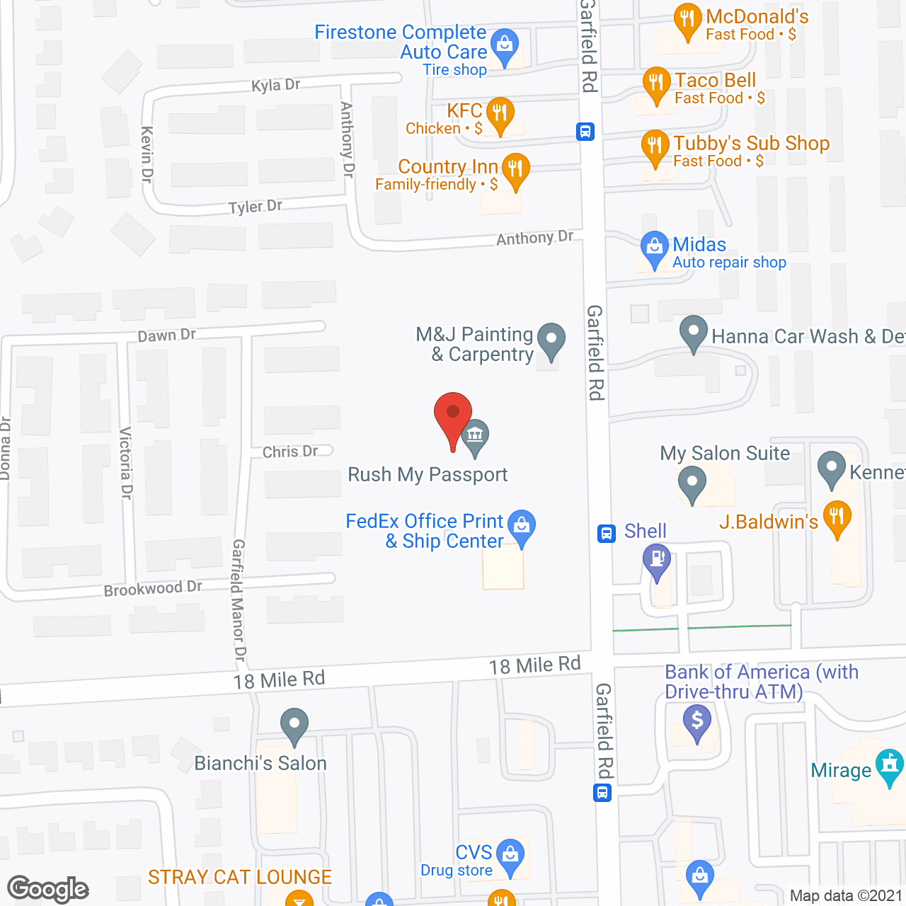 Guardian Angel Adult Family Home in google map