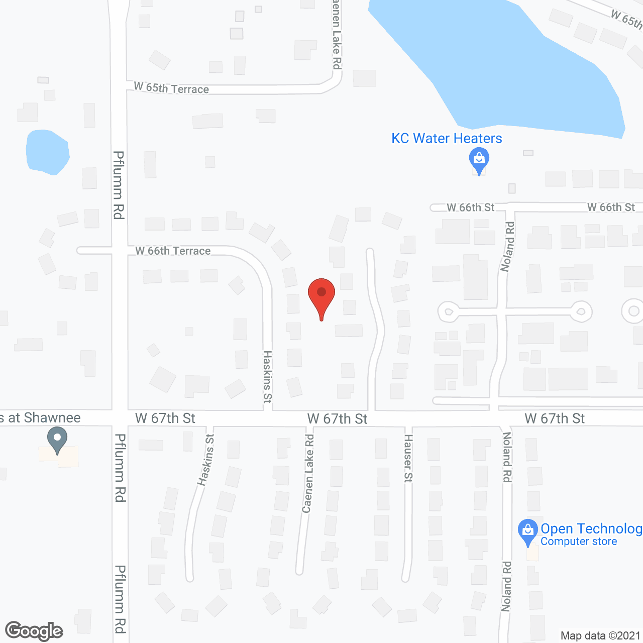 Our Home Senior Care in google map