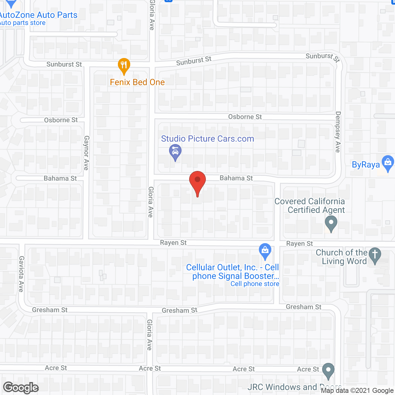 Angeles Assisted Living in google map