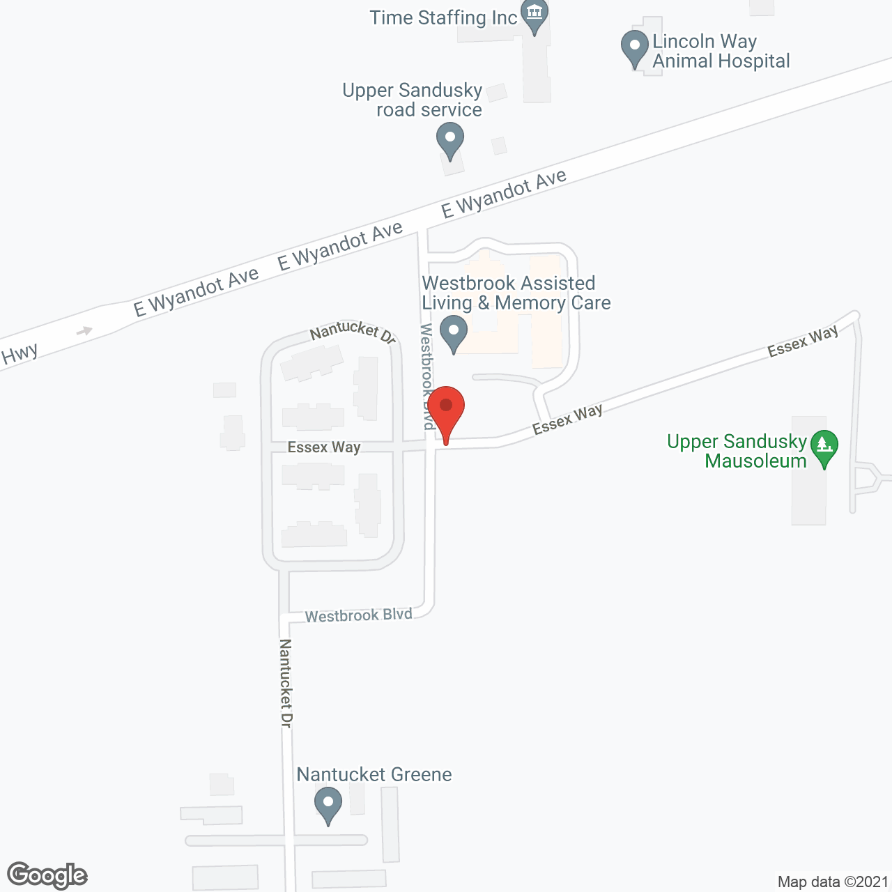 Westbrook Assisted Living and Memory Care in google map