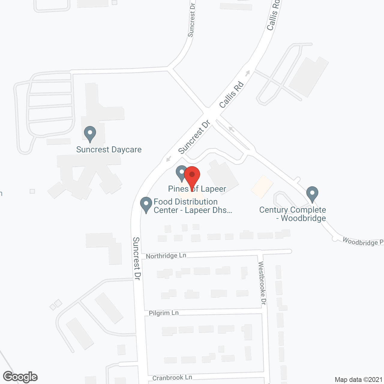 The Pines of Lapeer Assisted Living and Memory Care in google map