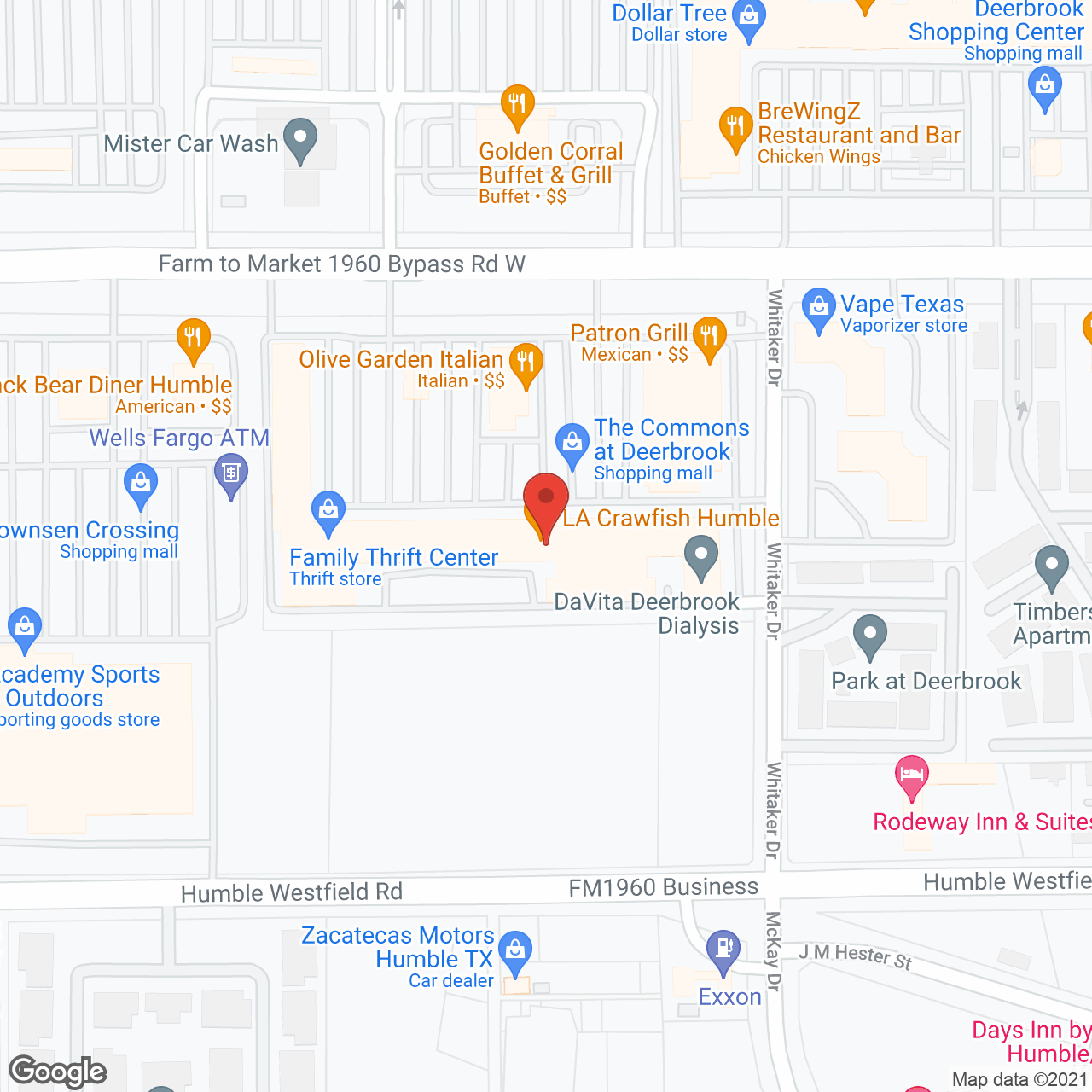 Crimson Heights in google map