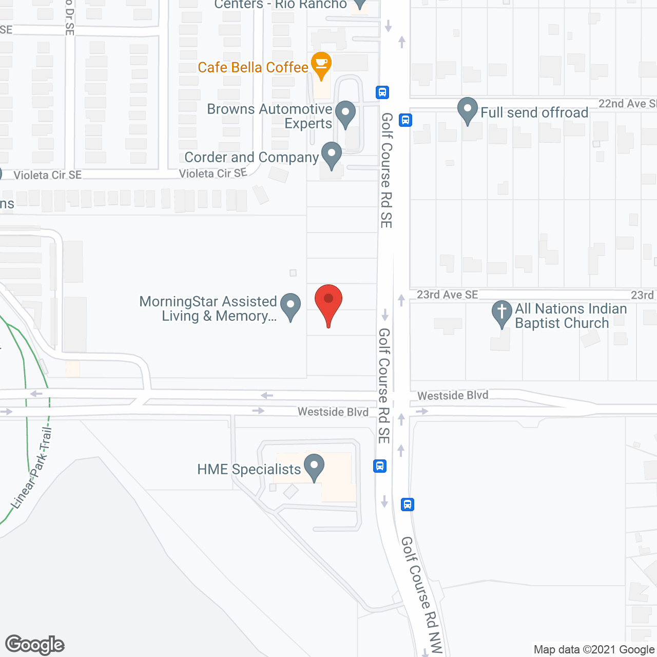 MorningStar Assisted Living & Memory Care of Rio Rancho in google map