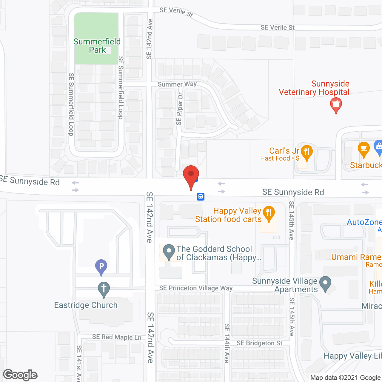 MorningStar Assisted Living & Memory Care of Happy Valley in google map