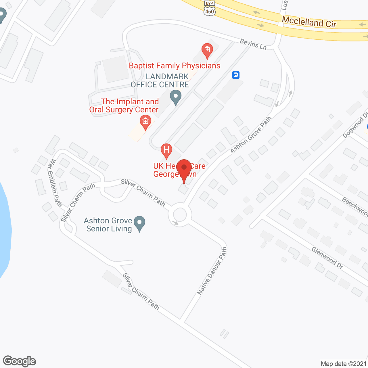 Ashton Grove in google map