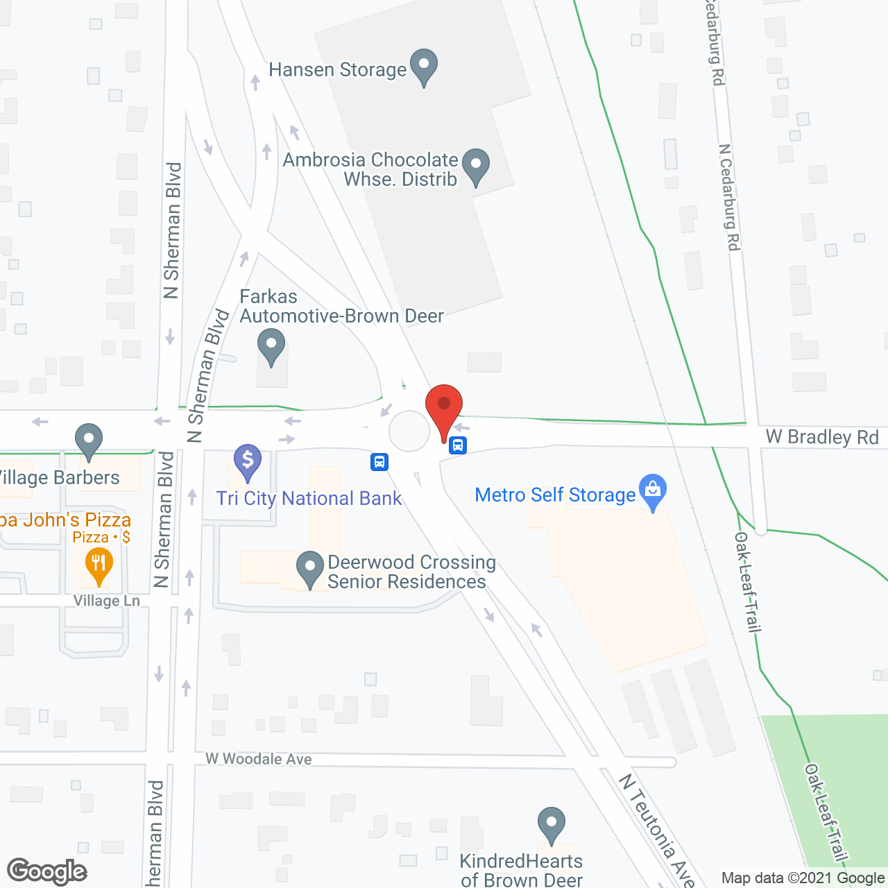 Deerwood Crossing Senior Residence in google map