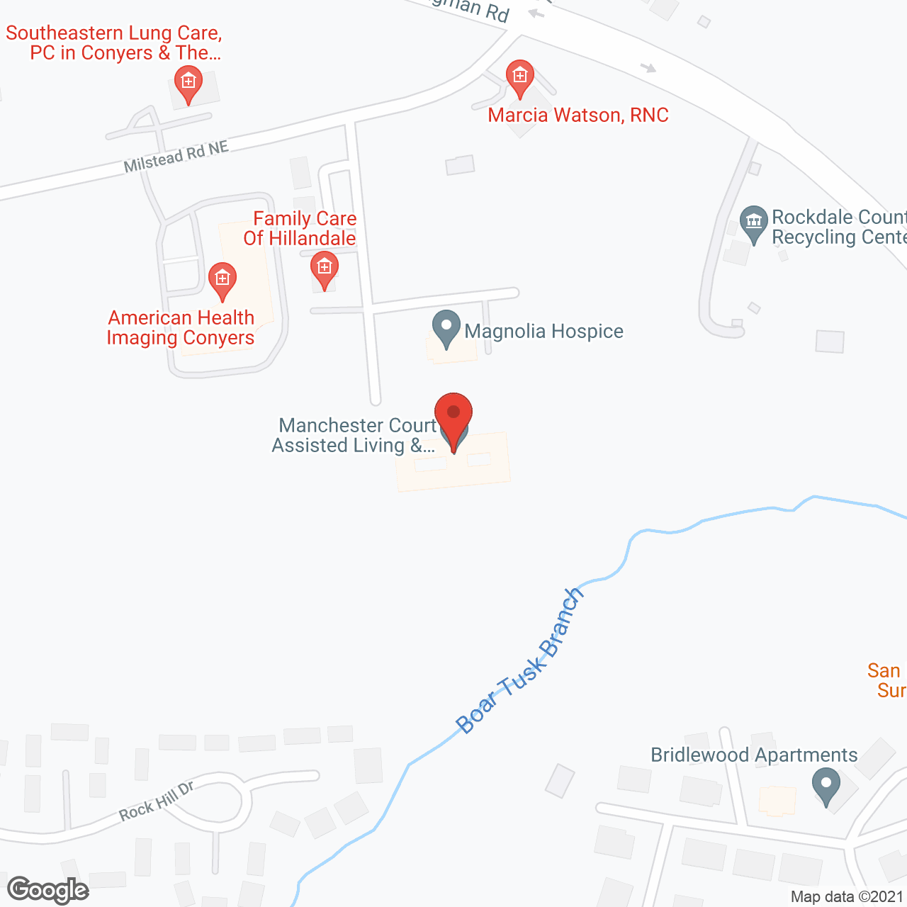 Manchester Court Assisted Living & Memory Care in google map
