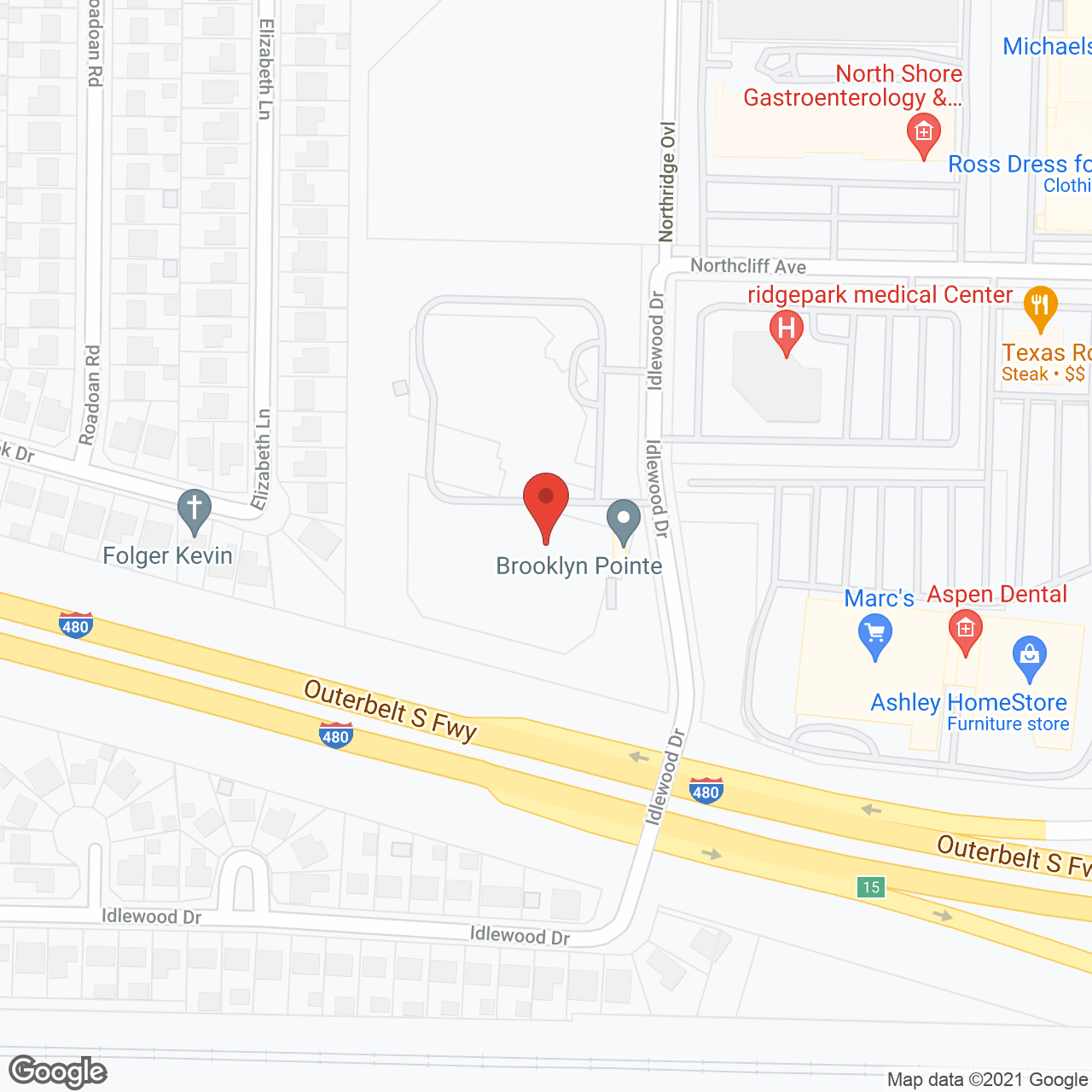 Brooklyn Pointe Assisted Living and Memory Care in google map