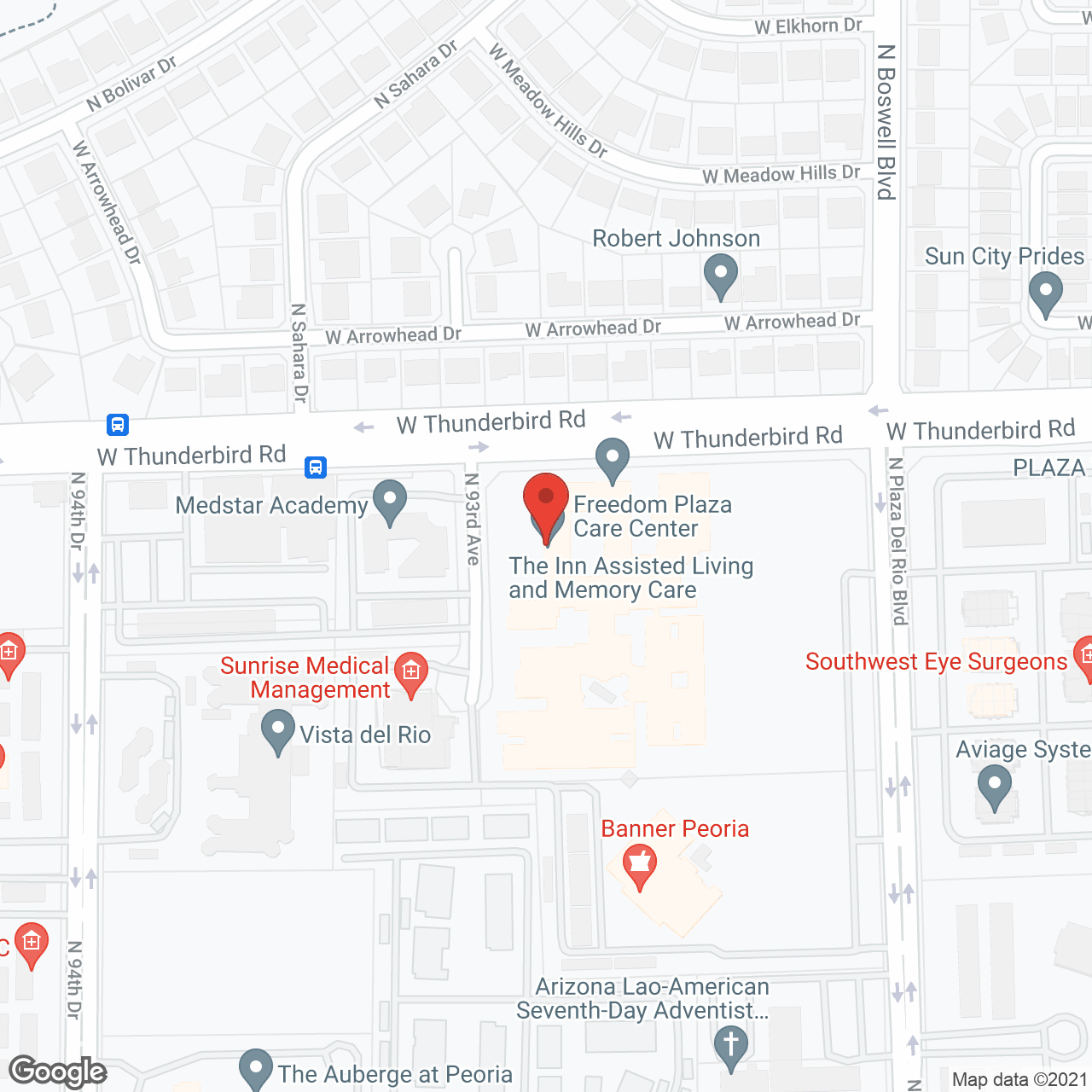 The Inn Assisted Living & Memory Care in google map
