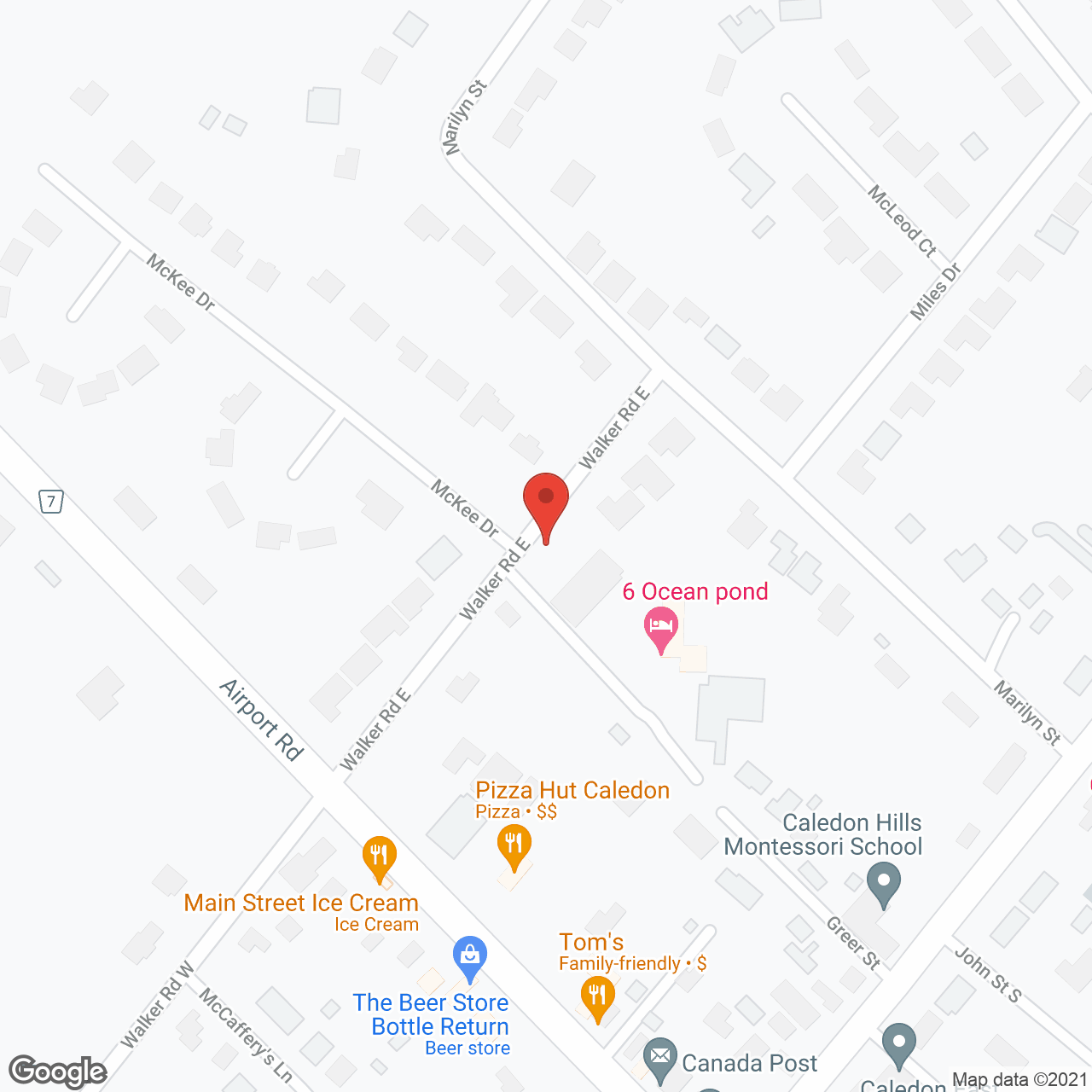 Abbeyfield Houses Society of Caledon in google map
