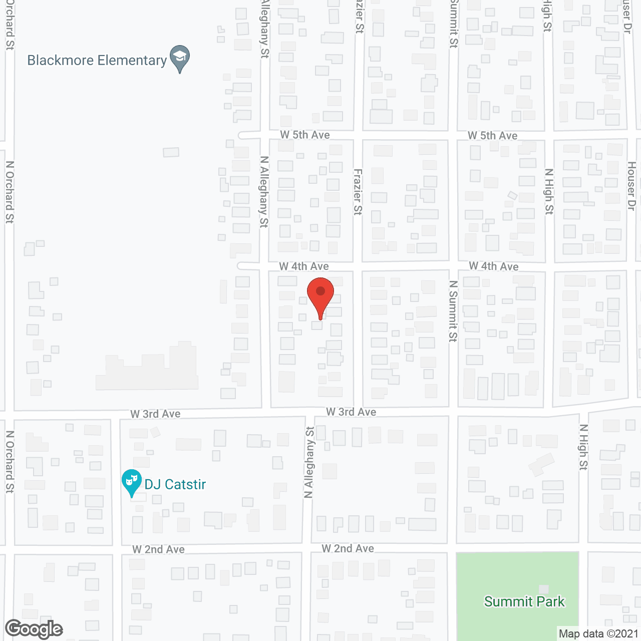 Homestead of El Dorado in google map