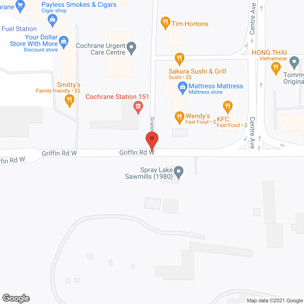 Grande Avenue Village in google map