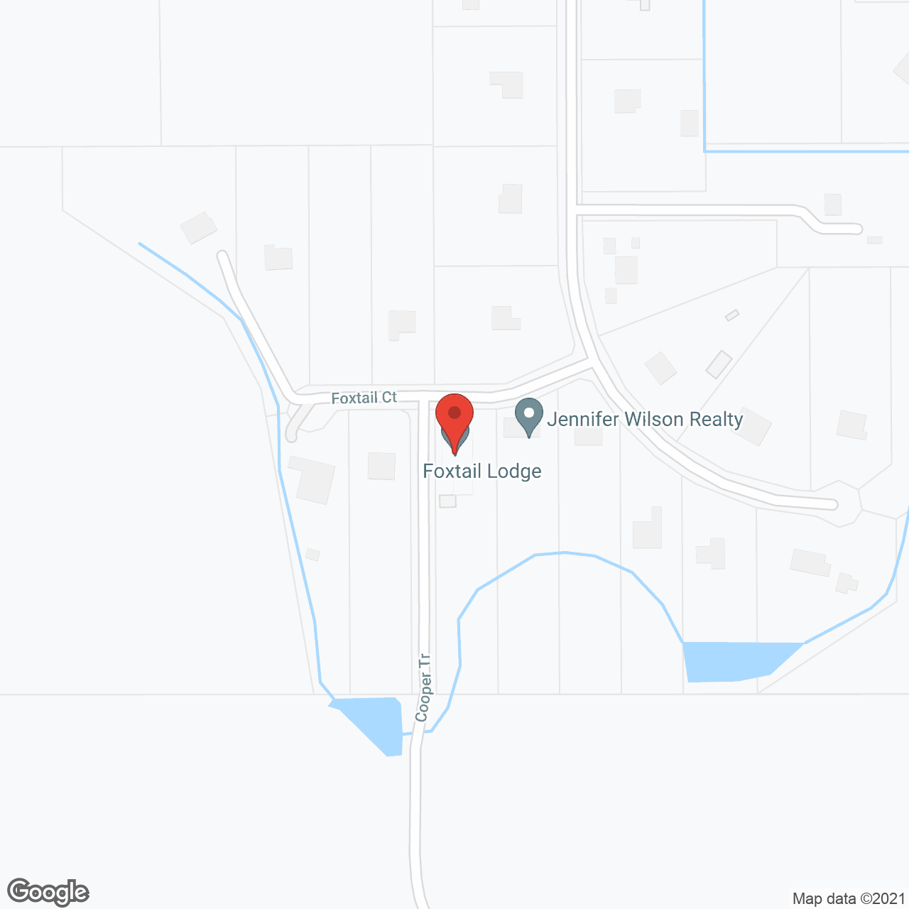 Foxtail Lodge in google map