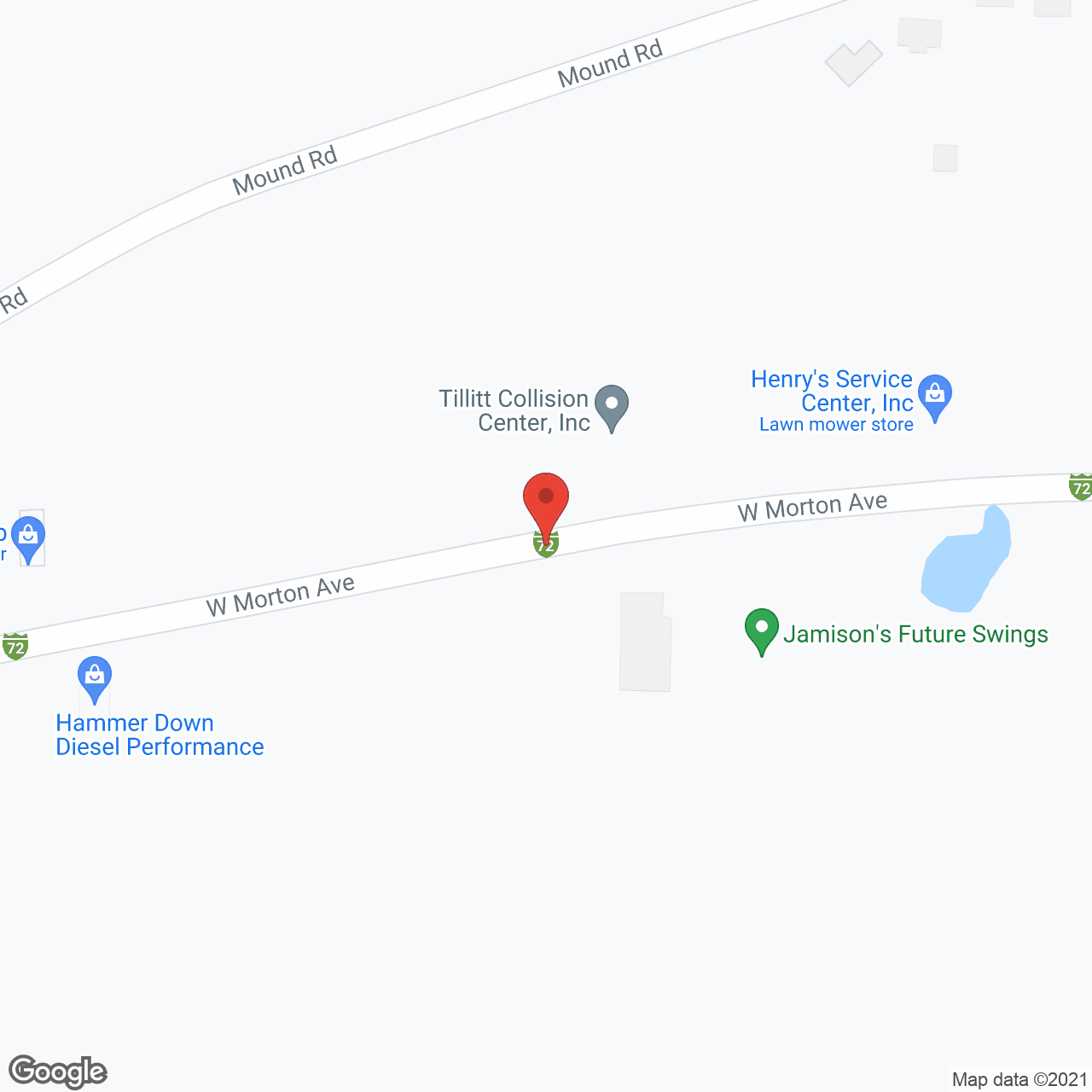 Cedarhurst of Jacksonville in google map