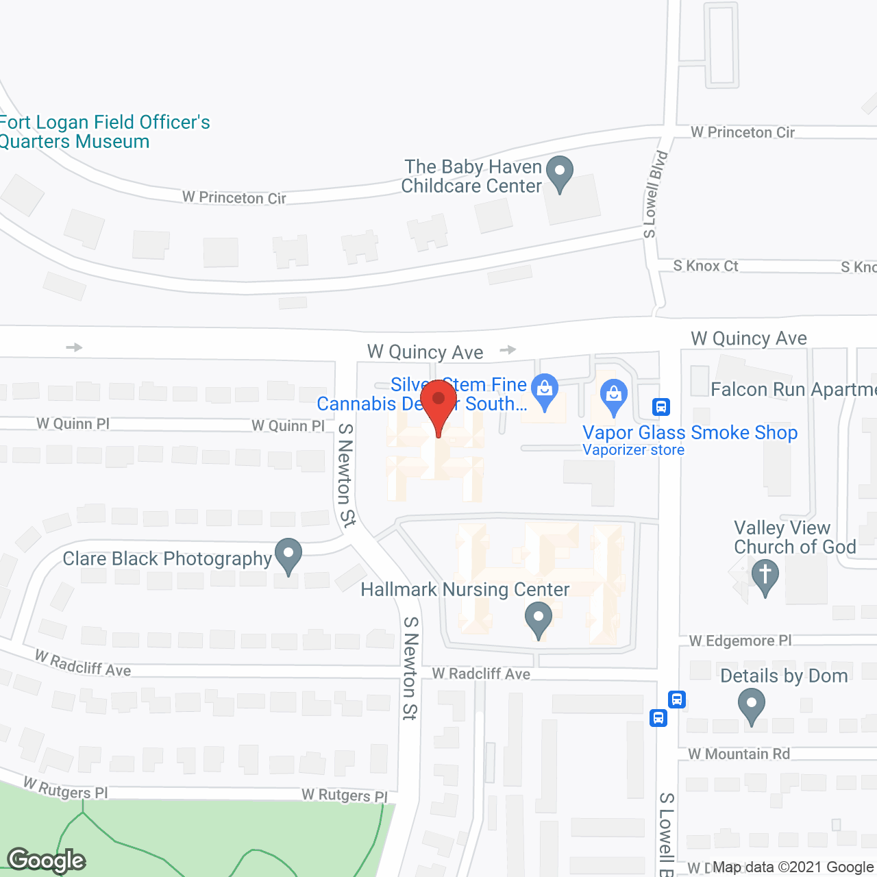 Brookdale Pinehurst Park in google map