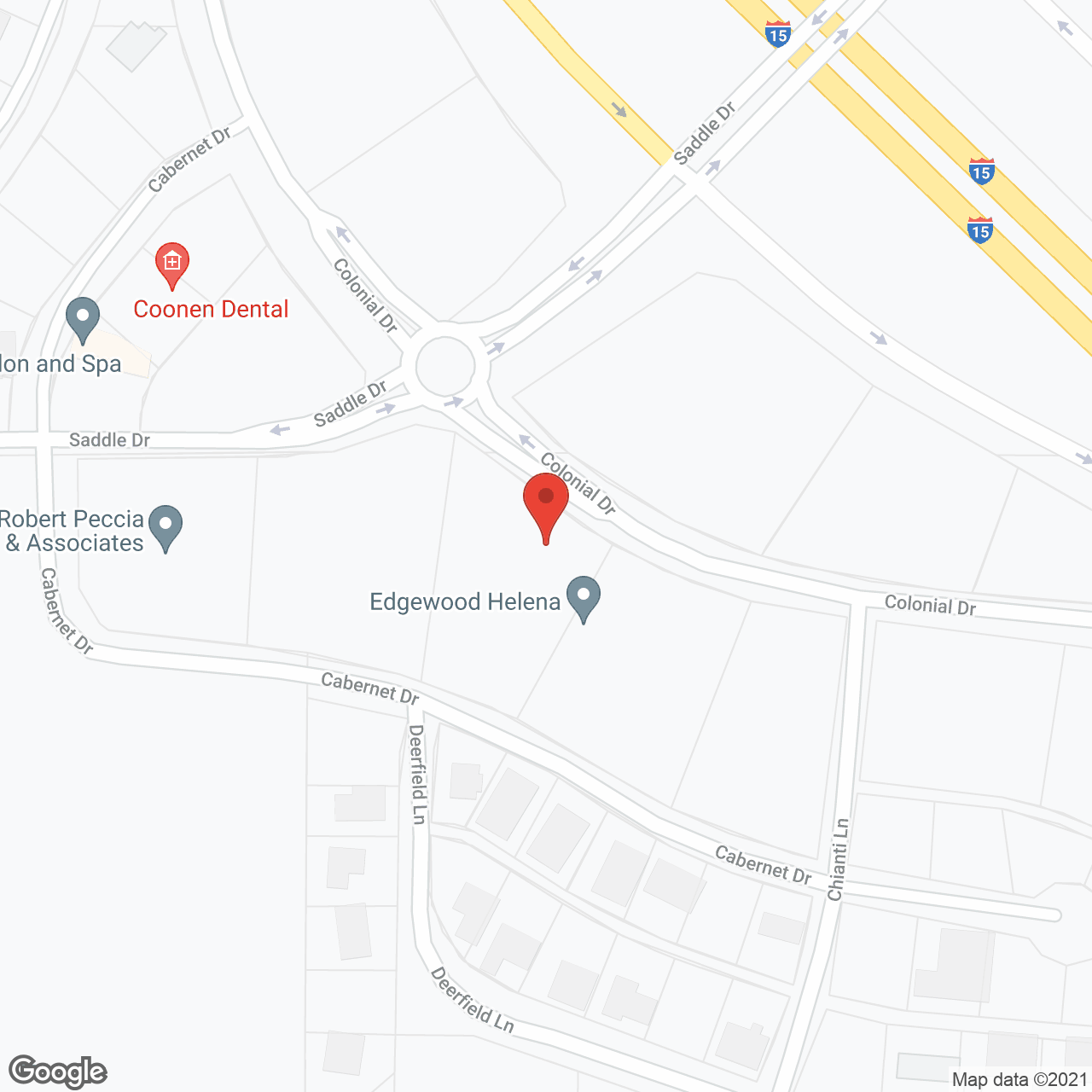 Edgewood in Helena in google map