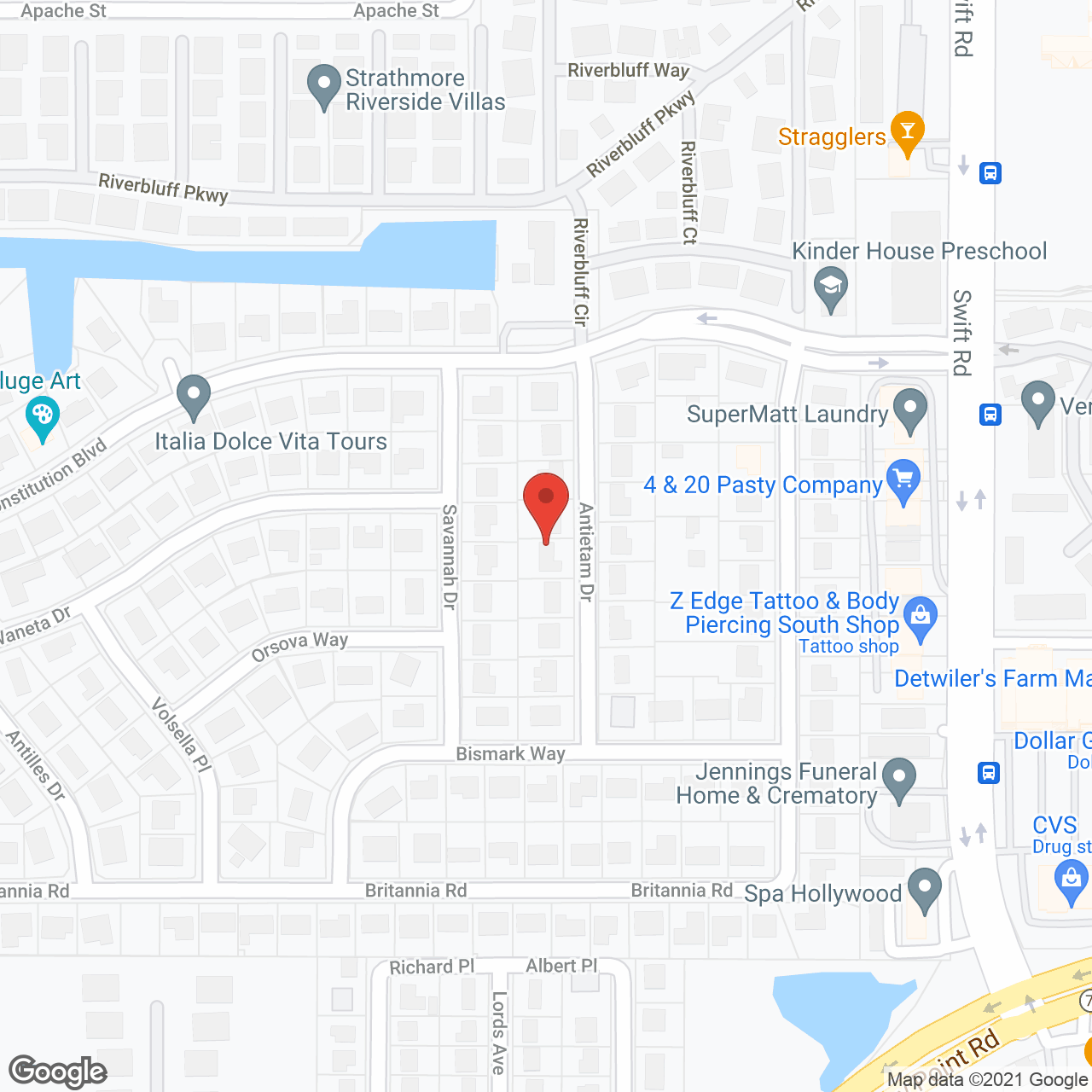 Aravilla Sarasota Independent Assisted Living in google map