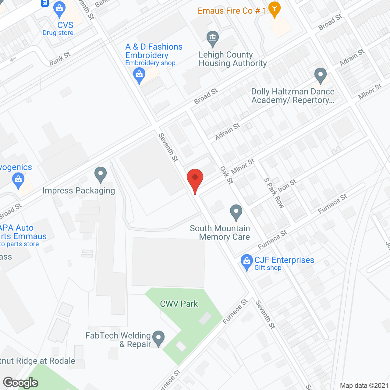 South Mountain Memory Care in google map