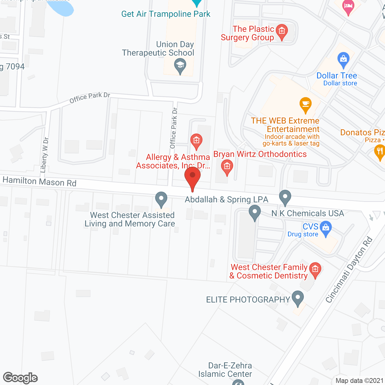 West Chester Assisted Living and Memory Care in google map