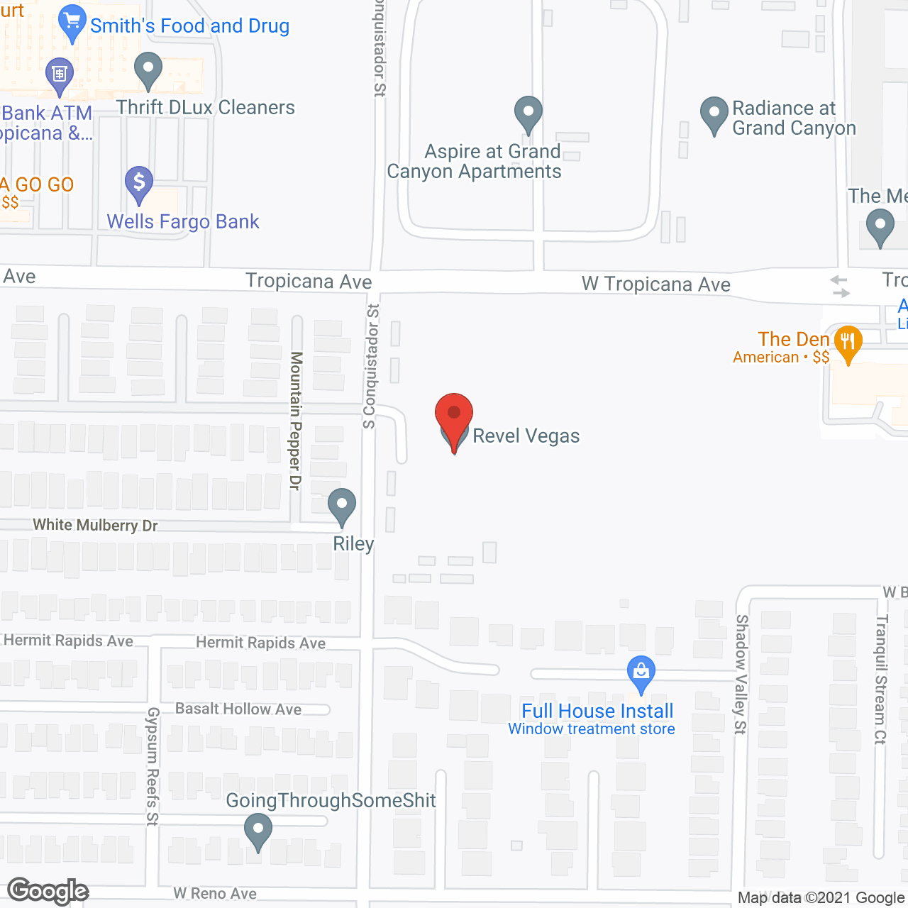 Revel Vegas in google map