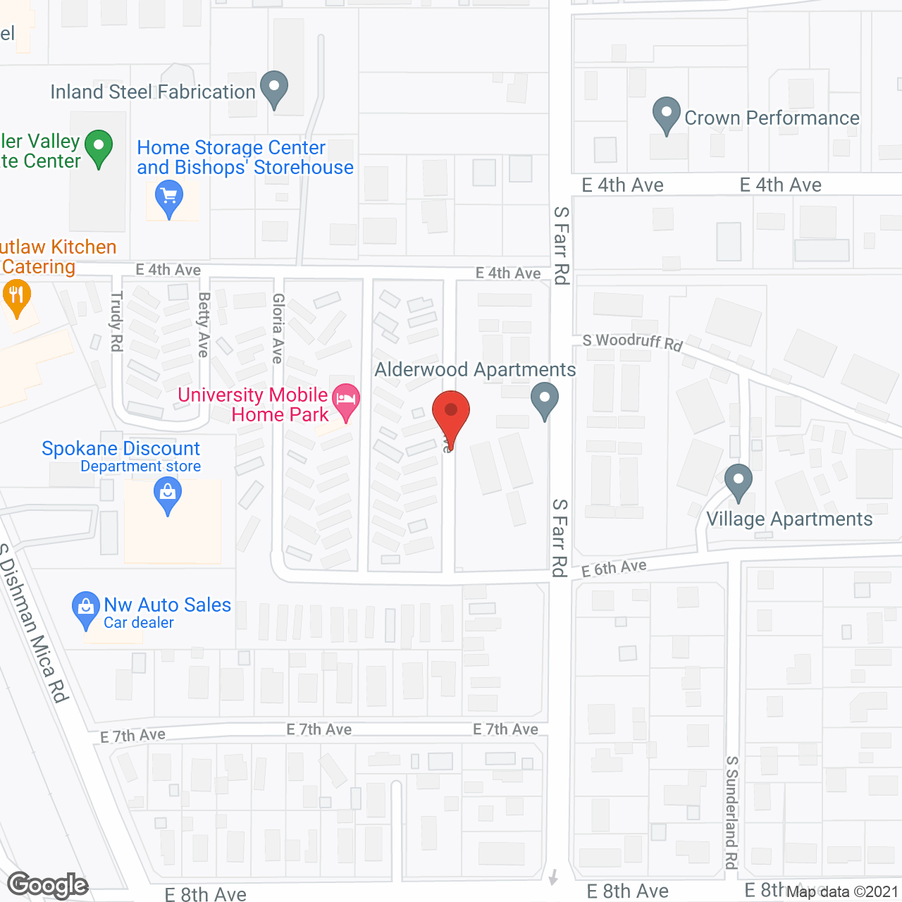 Revel Spokane in google map