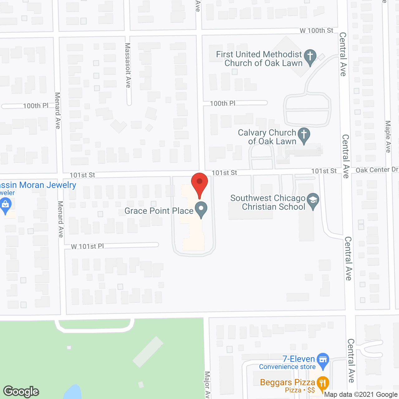 Grace Point Place Memory Care in google map