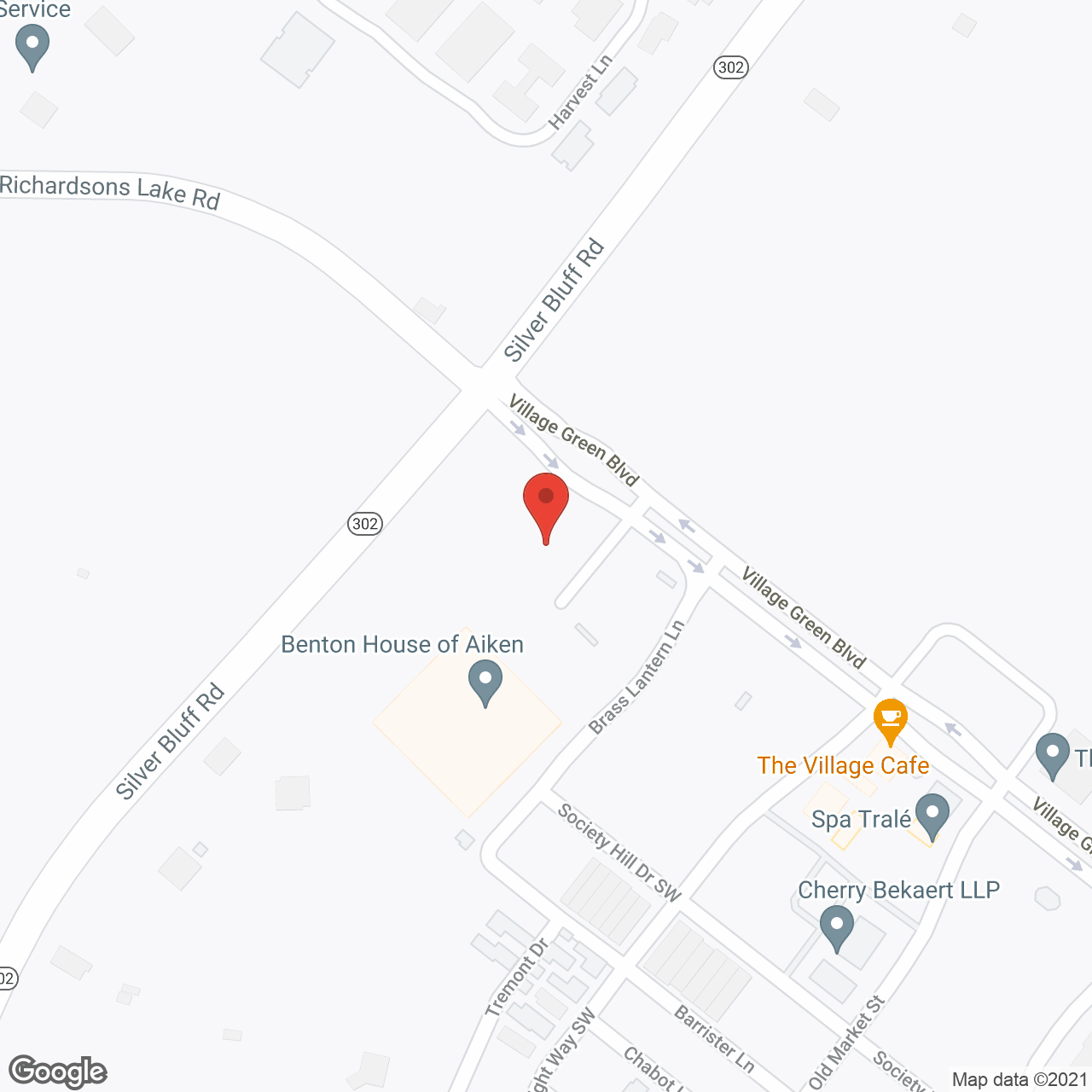 Benton House of Aiken in google map