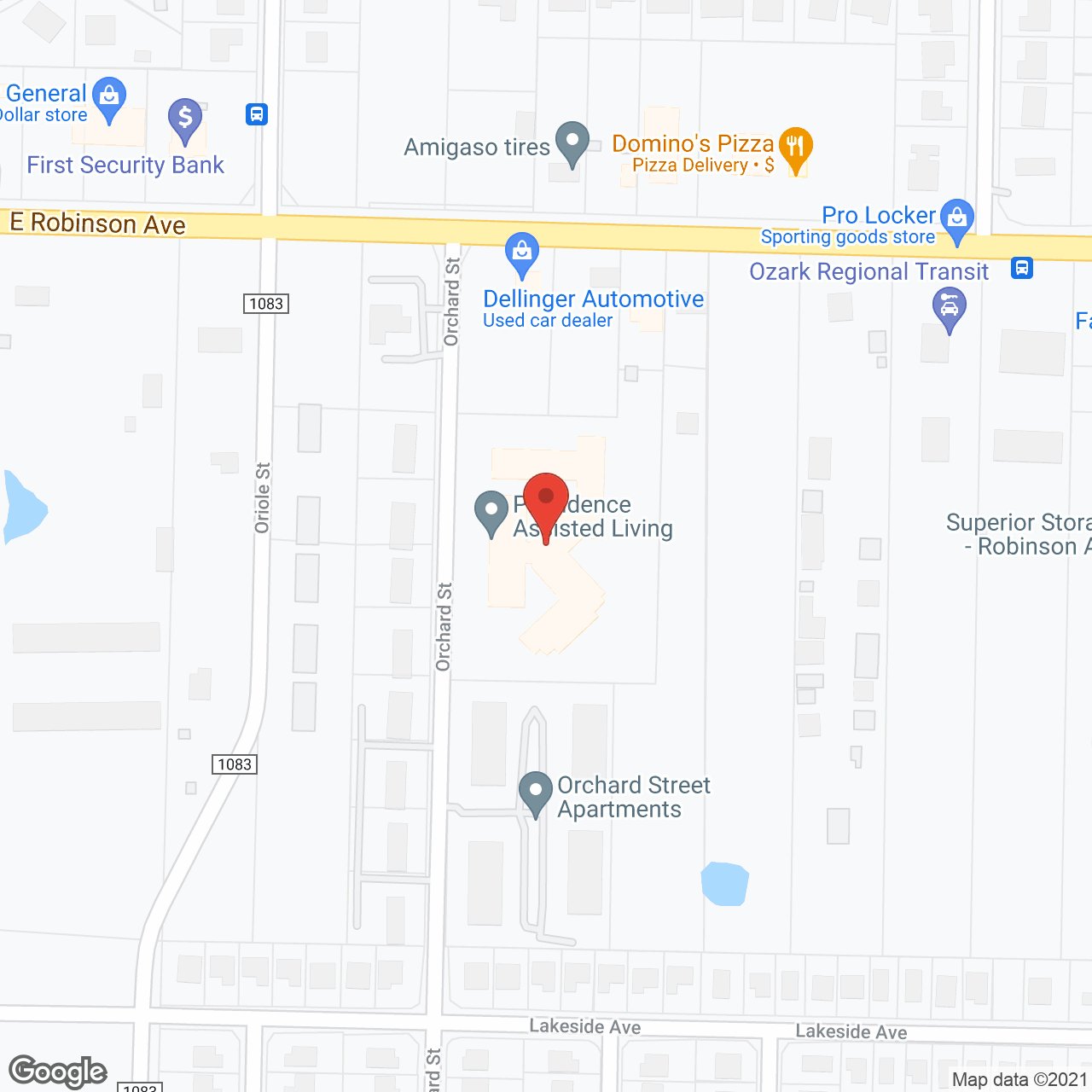 Azalea Commons of Springdale in google map