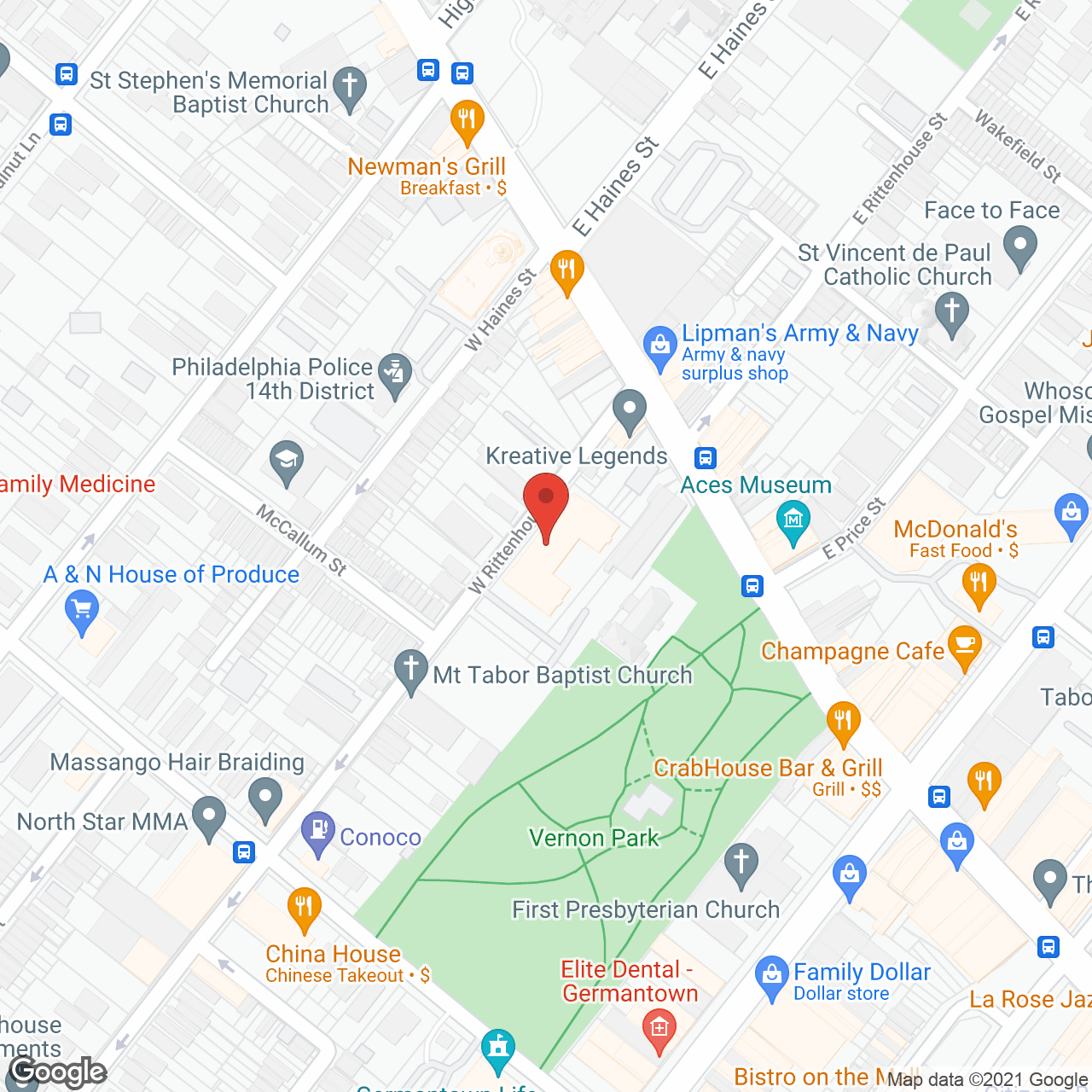 Maple Village in google map