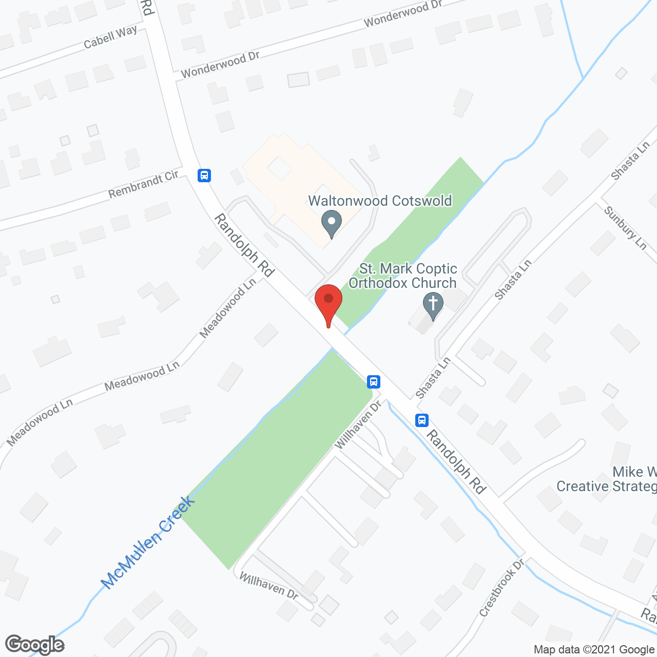 Waltonwood Cotswold in google map