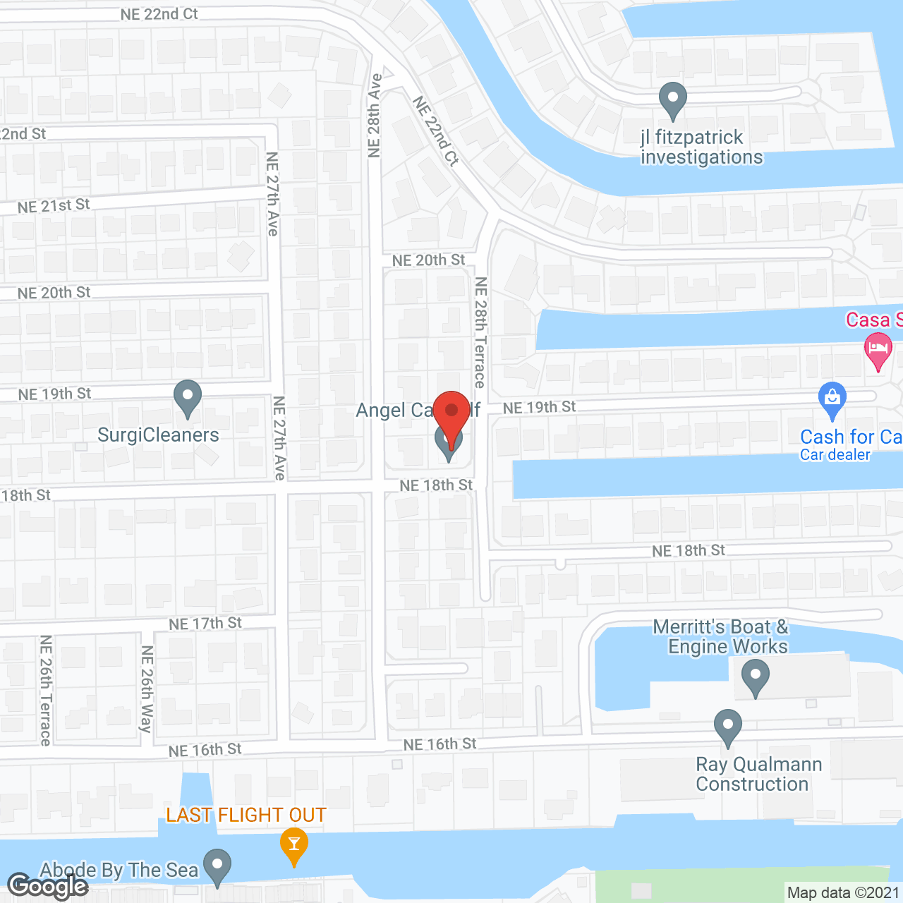 Angel Care Assisted Living Facility in google map