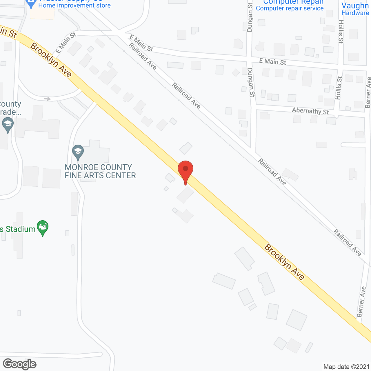 Forsyth Station in google map
