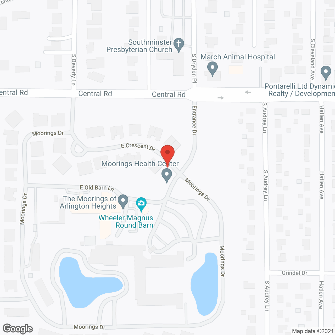 The Highlands Assisted Living at Moorings of Arlington Heights in google map