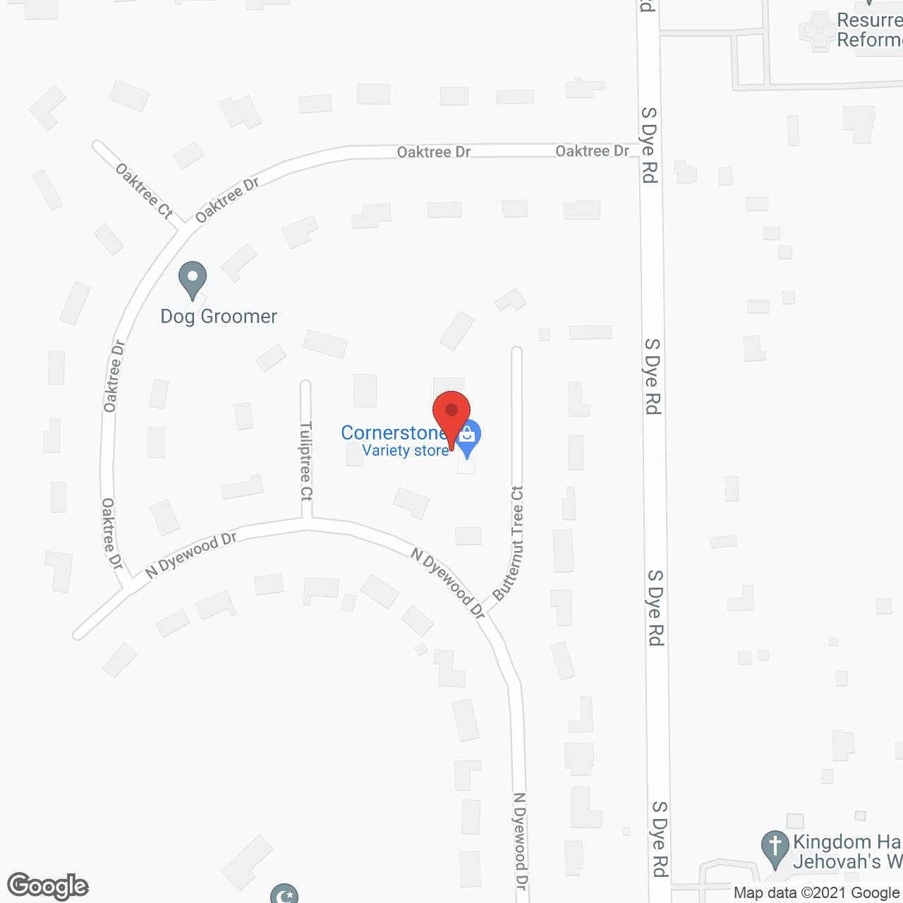Butternut Tree Assisted Living in google map