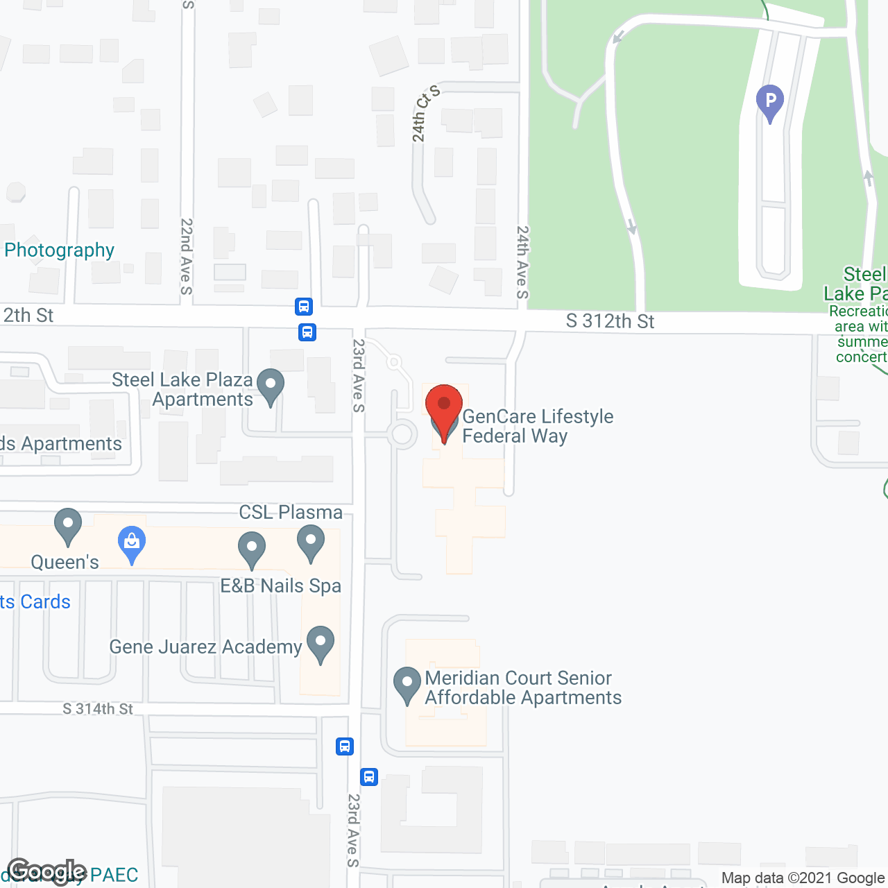 Gencare Lifestyle  of Federal Way in google map