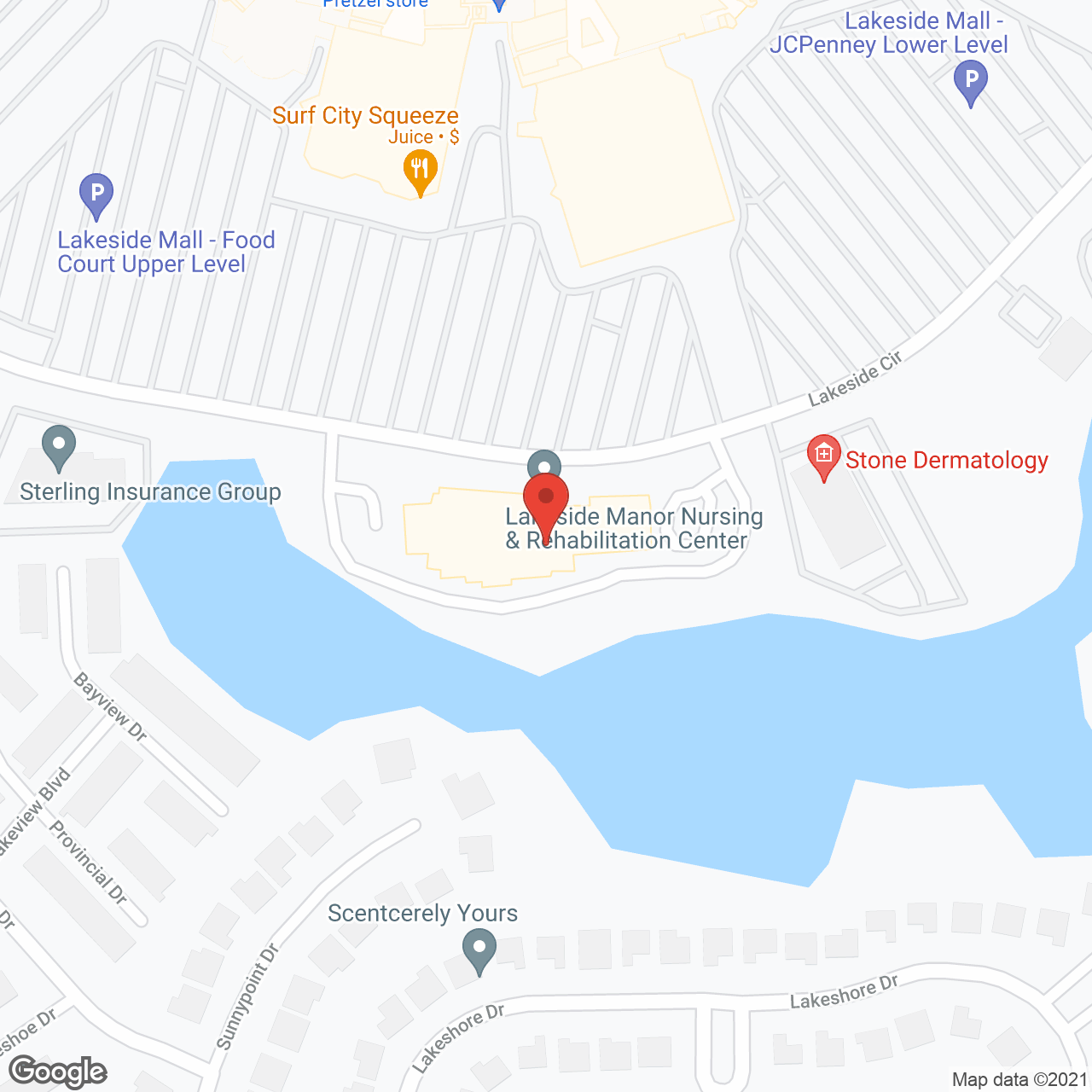 Lakeside Manor Nursing and Rehabilitation Center in google map