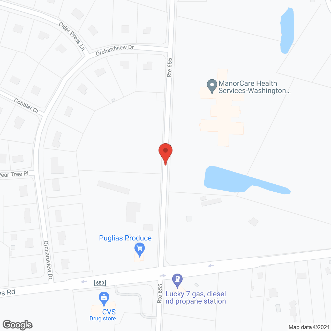 ProMedica Washington Township in google map