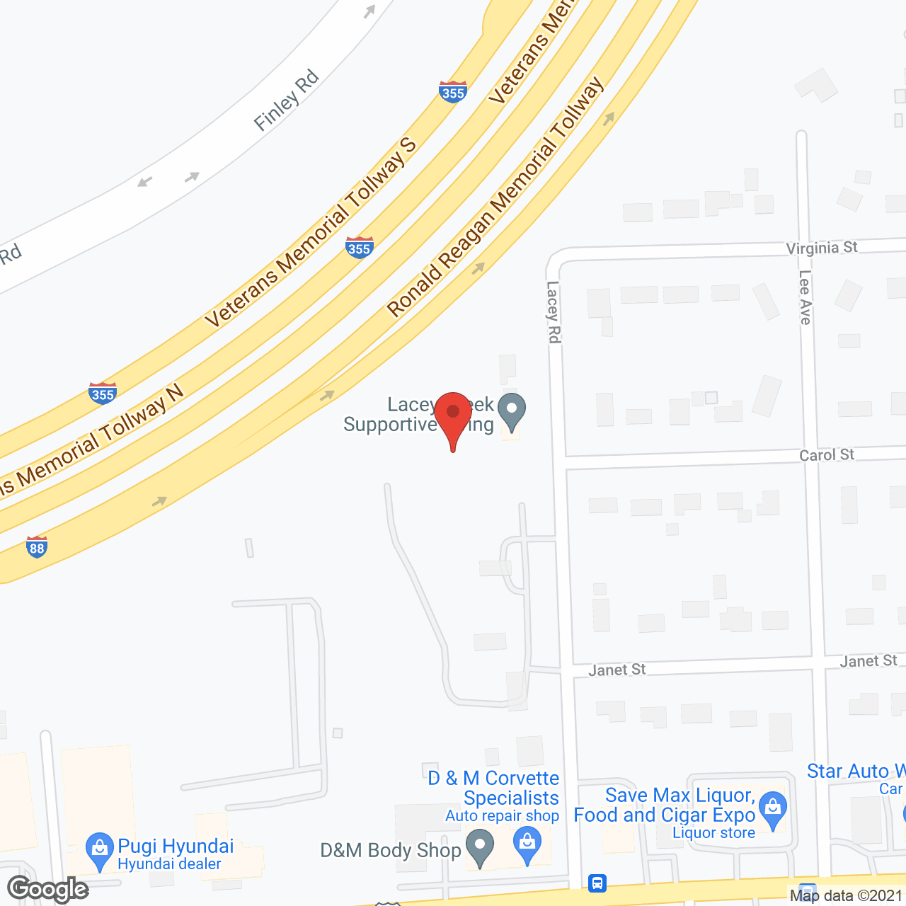 Lacey Creek Supportive Living in google map