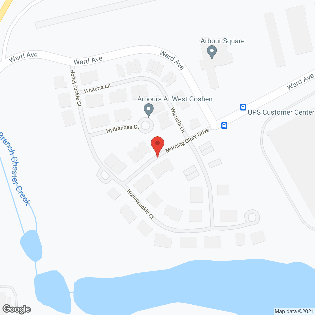 Merrill Gardens at West Chester in google map