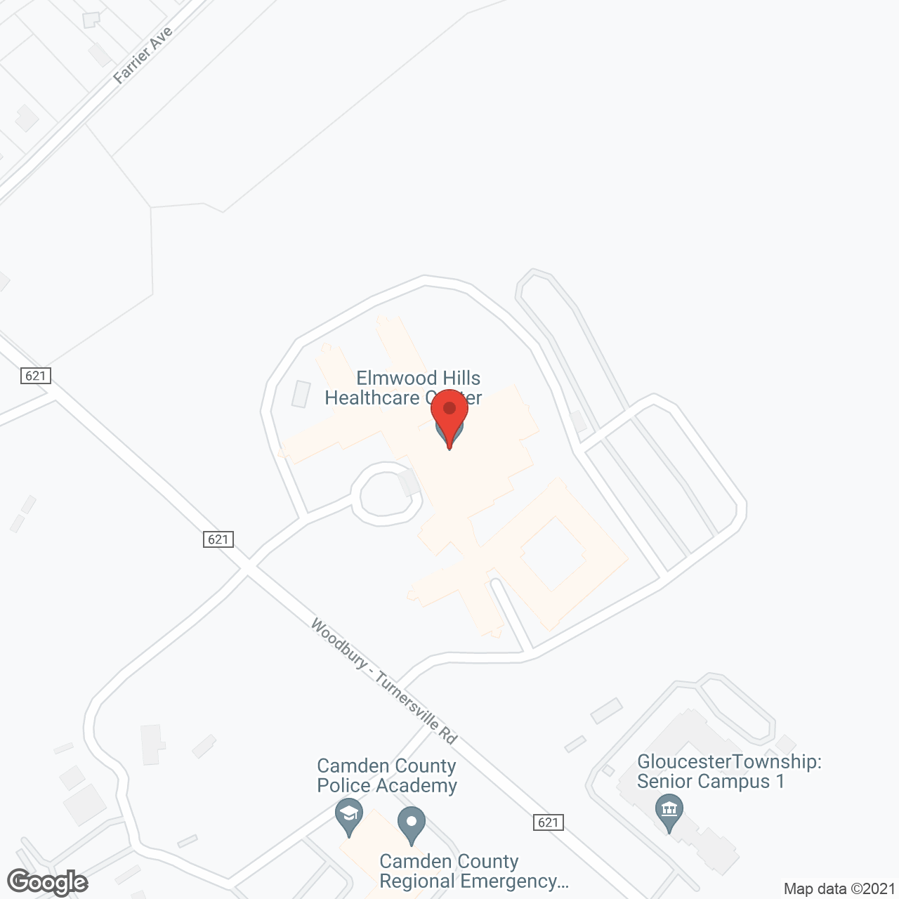 Elmwood Hills Health Care Center in google map