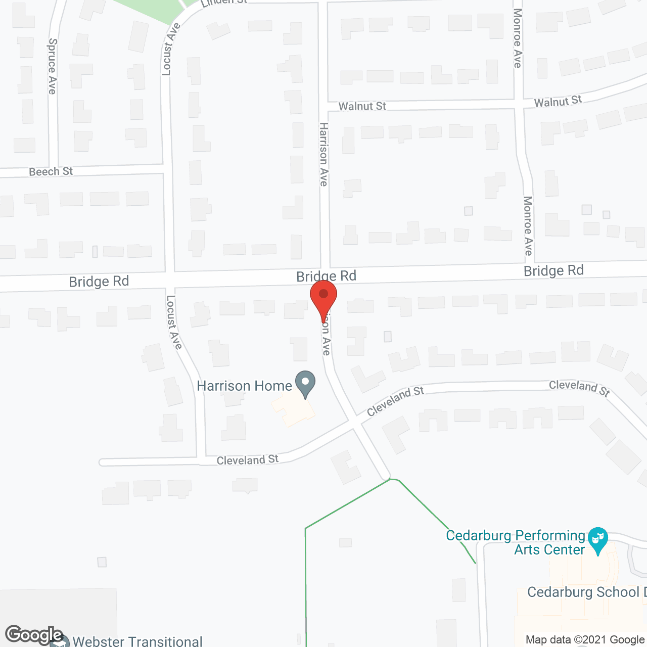 Harrison Home in google map