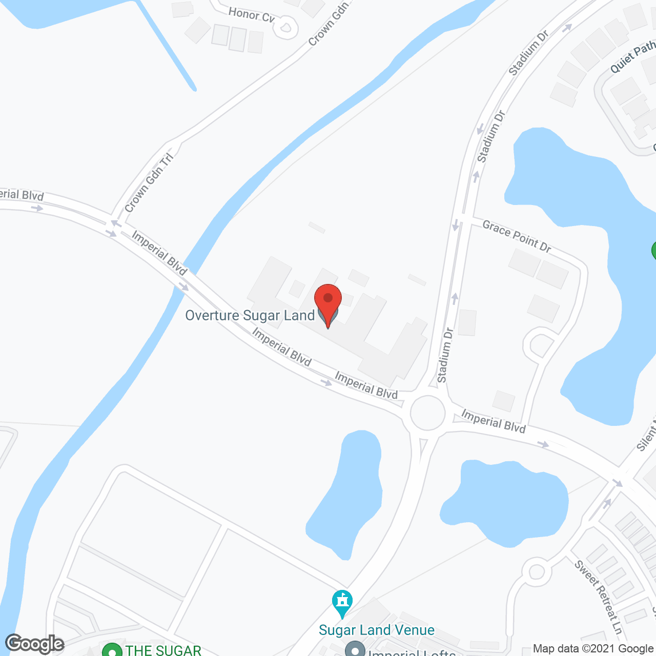 Overture Sugar Land 55+ Active Adult Apartment Homes in google map