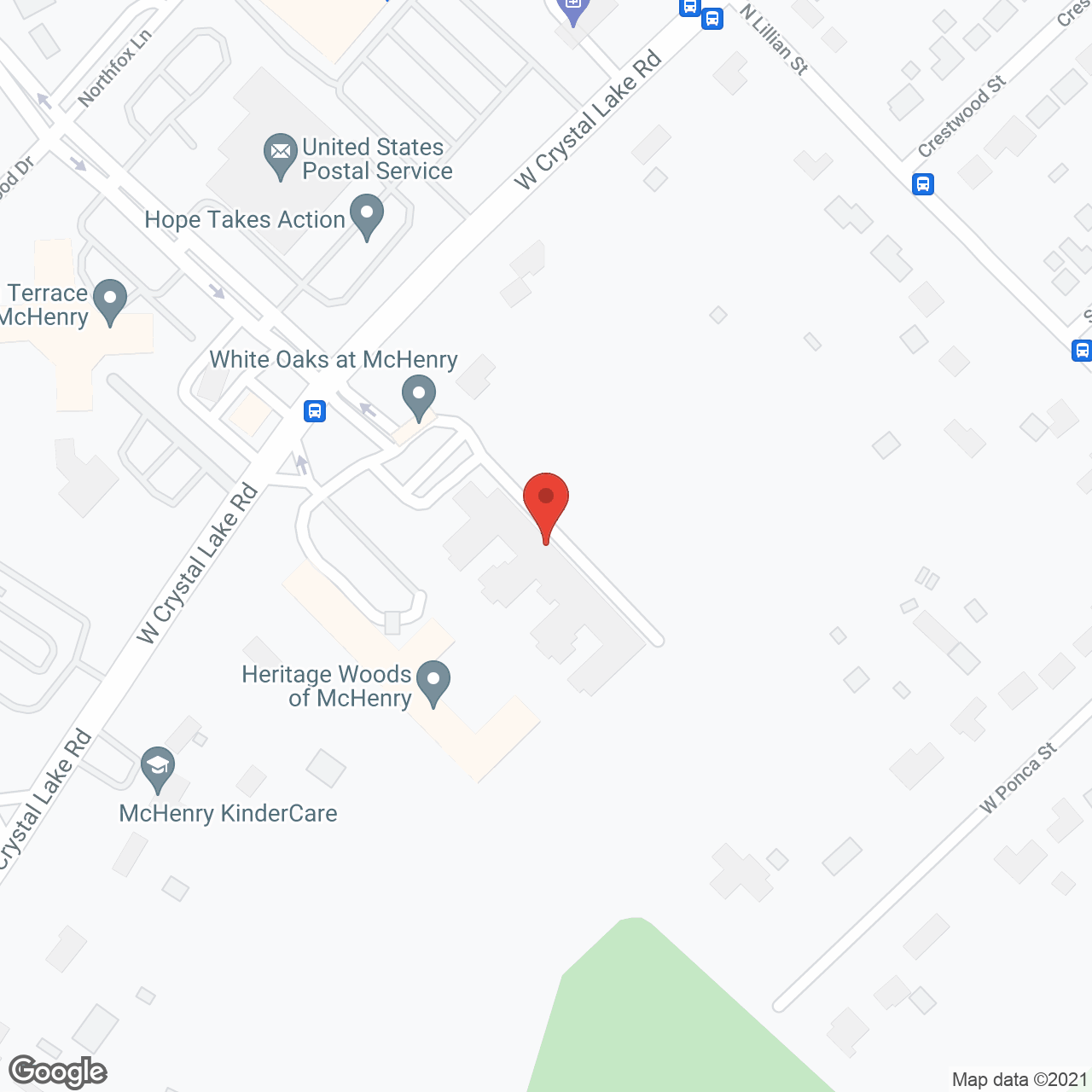 White Oaks Memory Care of McHenry in google map