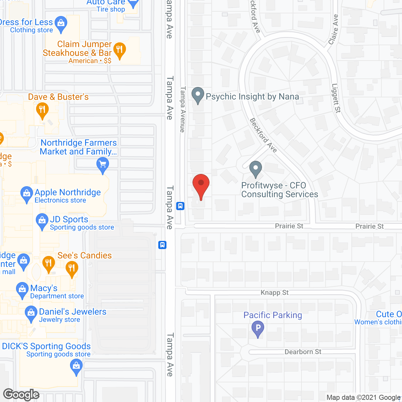 Northridge Golden Nest Inc. in google map