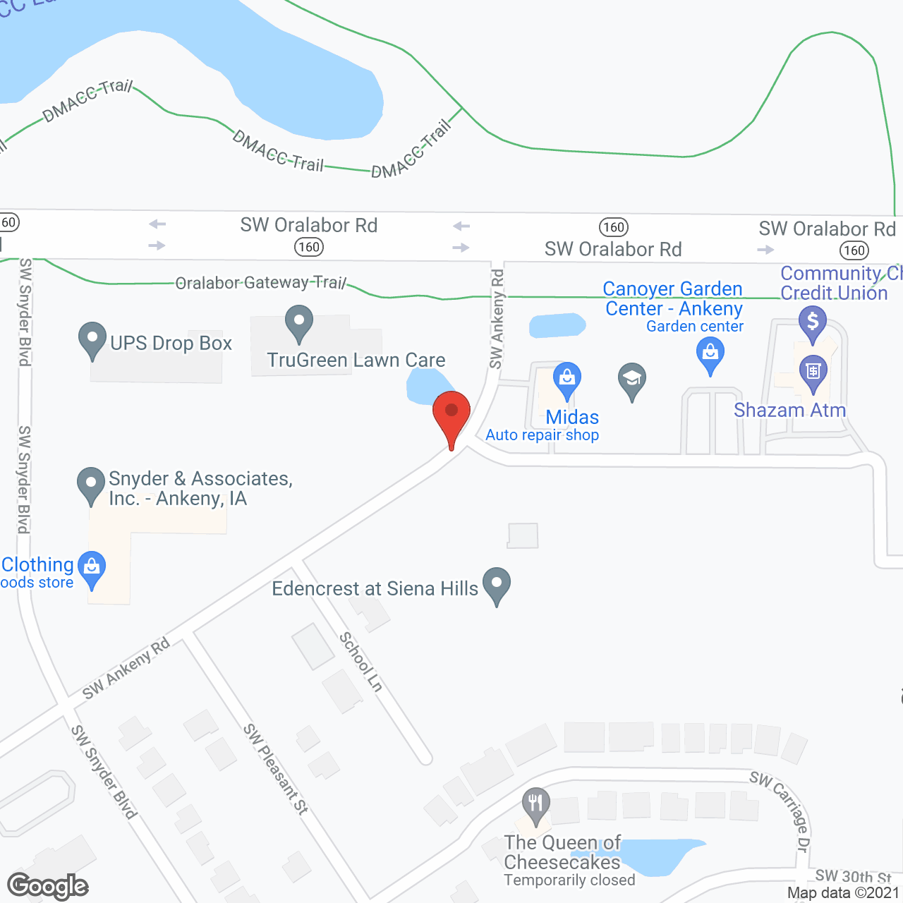 Edencrest at Siena Hills in google map