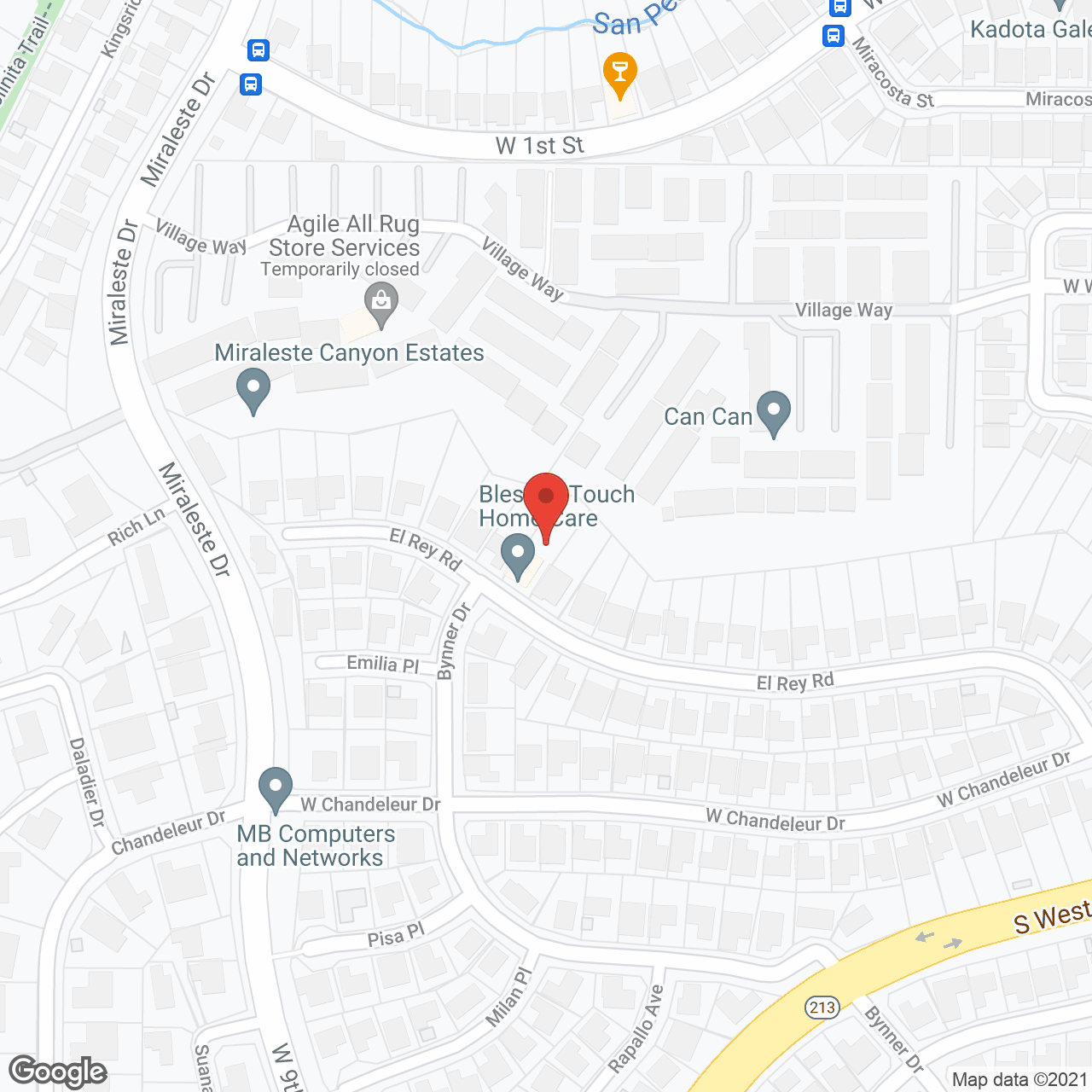 Golden Care Living II in google map