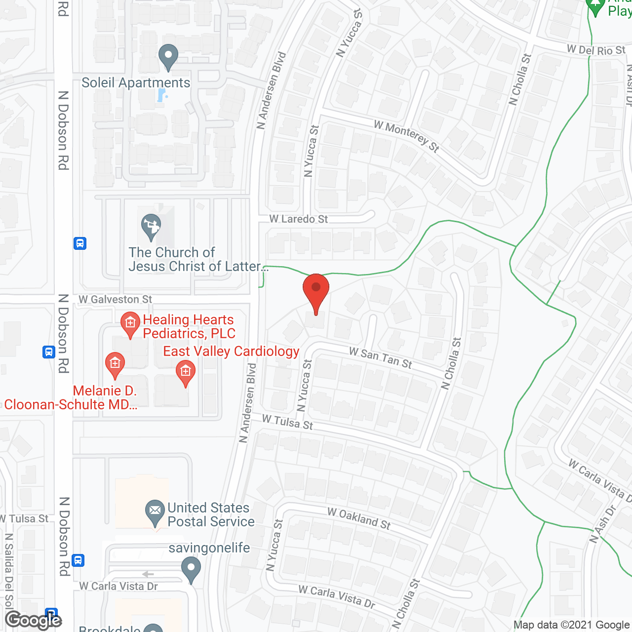 Andersen Springs Care Home II in google map