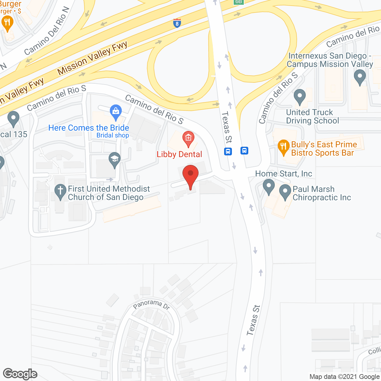 Mission Villa East in google map